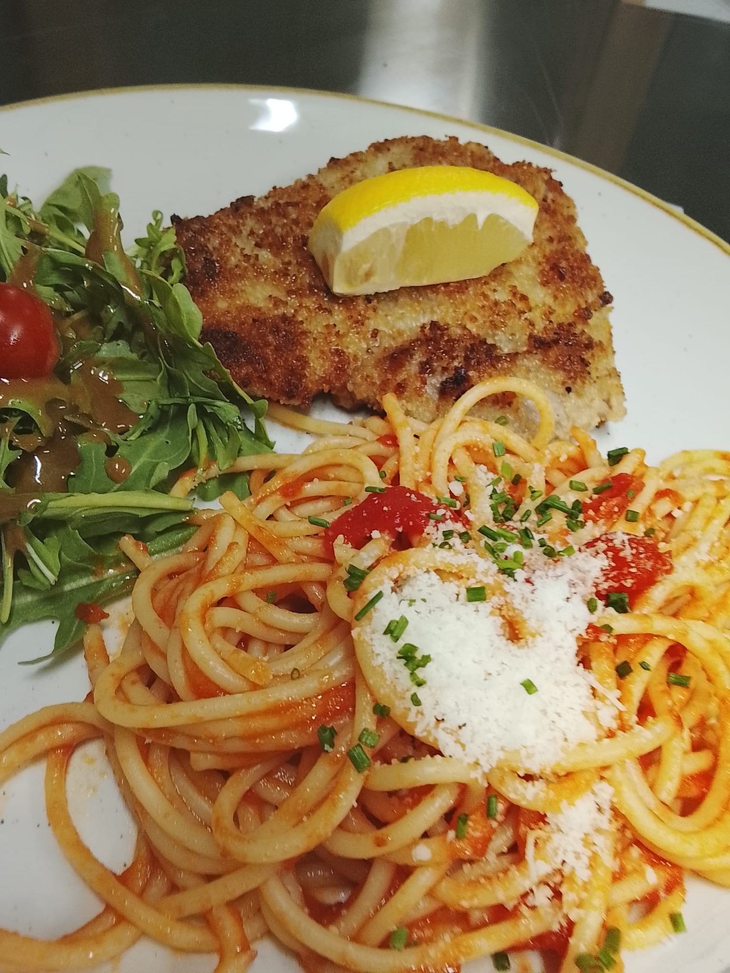 Escalope de veau à la milanaise